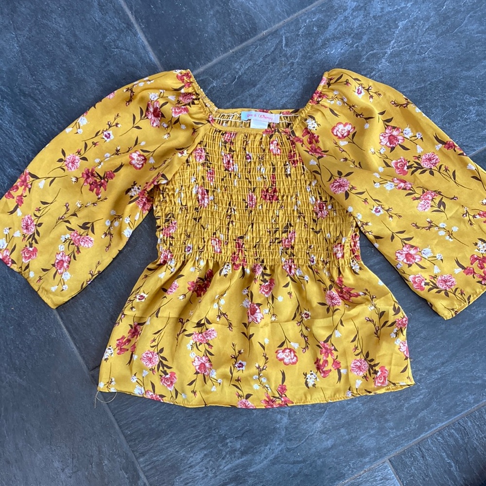 New Love and Whimsy Peasant top